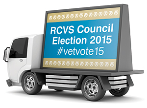 RCVS Council election ad van