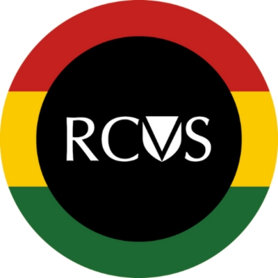 RCVS logo in Black History Month colours