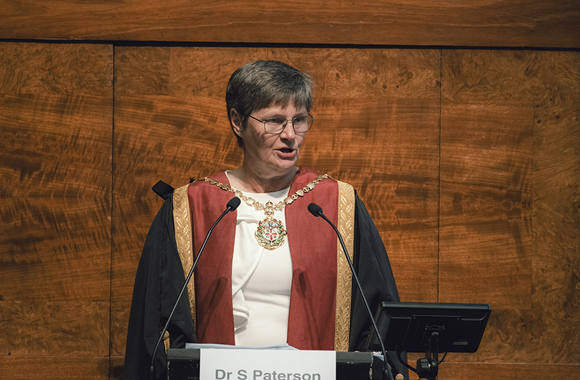 Dr Sue Paterson, RCVS President 2023-24, speaking at RCVS Day 2024 