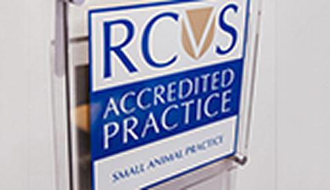 Practice Standards Scheme plaque