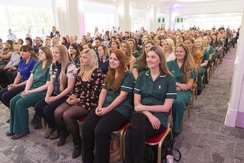 Newly qualified RVNs at VN Day October 2019 