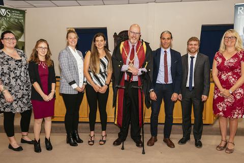 President welcomes new MsRCVS and RVNs