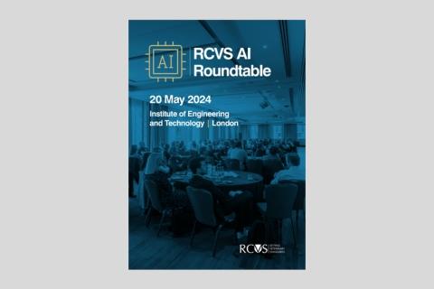 RCVS AI report front cover thumbnail